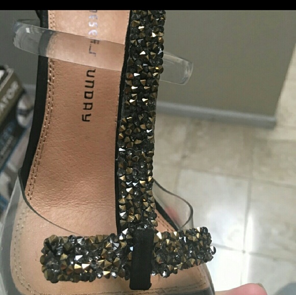 Strappy druzzy heels - Picture 3 of 3